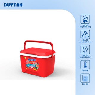Thùng đá 12 DUY TÂN nhựa PP, công nghệ PU foam, giữ lạnh đến 24 giờ, an toàn vệ sinh thực phẩm