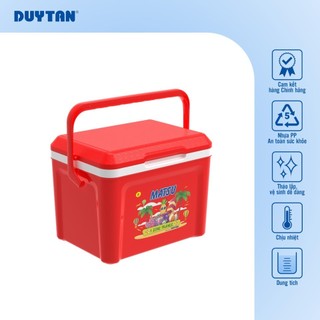 Thùng đá 8 DUY TÂN nhựa PP, công nghệ PU foam, giữ lạnh đến 24 giờ, an toàn vệ sinh thực phẩm