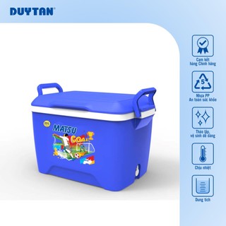 Thùng đá 45 DUY TÂN nhựa PP, công nghệ PU foam, giữ lạnh đến 24 giờ, an toàn vệ sinh thực phẩm