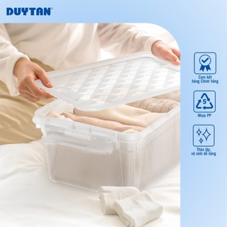 Thùng đa năng Matsu Lock 45 DUY TÂN nhựa PP, thùng nhựa lưu trữ có khóa cài bảo quản đồ dùng