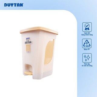 Thùng rác đạp Matsu lớn DUY TÂN nhựa PP, có xô rác trong, tiện lợi sử dụng ở mọi không gian
