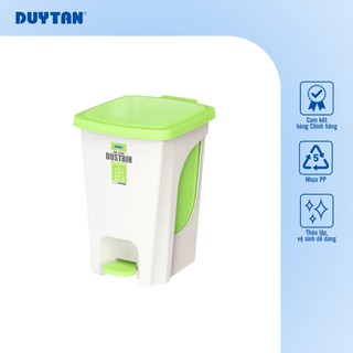 Thùng rác đạp Matsu lớn DUY TÂN nhựa PP, có xô rác trong, tiện lợi sử dụng ở mọi không gian