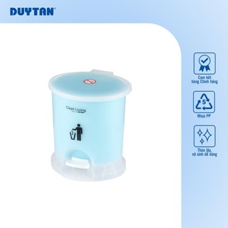 Thùng rác Oval nhỏ DUY TÂN nhựa PP, xô rác bên trong, tiện lợi sử dụng ở mọi không gian