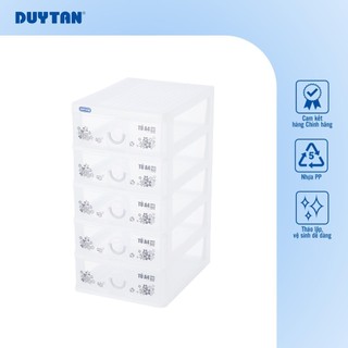 Tủ A4 -3 ngăn-Nắp bằng DUY TÂN nhựa PP, tủ mỹ phẩm, tủ văn phòng, mini để bàn tiện lợi