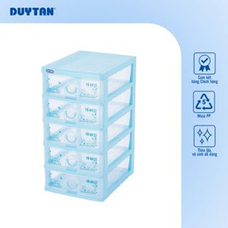 Tủ A4 -3 ngăn-Nắp bằng DUY TÂN nhựa PP, tủ mỹ phẩm, tủ văn phòng, mini để bàn tiện lợi