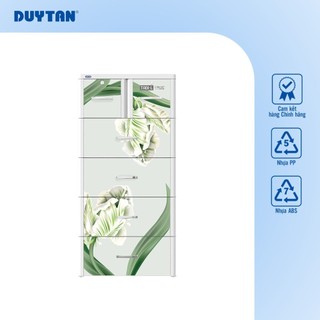 Tủ Tabi-L 5 tầng DUY TÂN nhựa PP/ABS, bao gồm 4 hộc lớn và 2 hộc nhỏ, tủ quần áo đa năng, tiện lợi