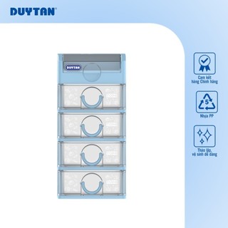 Tủ Tomi nhỏ 5 ngăn DUY TÂN nhựa PP/ABS, tủ mỹ phẩm, tủ văn phòng, mini để bàn tiện lợi