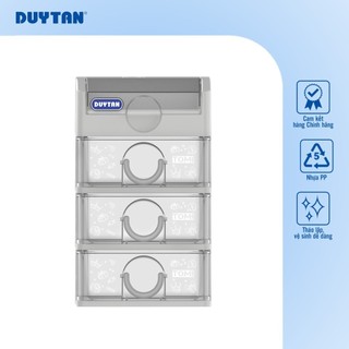 Tủ Tomi nhỏ 4 ngăn DUY TÂN nhựa PP/ABS, tủ mỹ phẩm, tủ văn phòng, mini để bàn tiện lợi