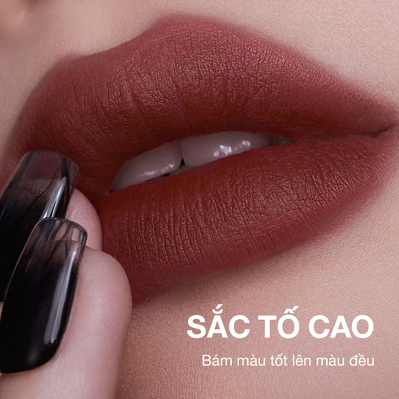 Ảnh Son kem PERFECT DIARY nhiều màu sắc tùy chọn lên màu tốt mỏng nhẹ lâu trôi 4ml 3