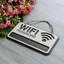 Bảng gỗ trang trí wifi password treo tường, bảng treo, dán tường trang trí decor thiết kế theo yêu cầu