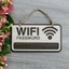 Bảng gỗ trang trí wifi password treo tường, bảng treo, dán tường trang trí decor thiết kế theo yêu cầu