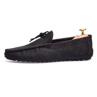 2023 Phong Cách Mới Mùa Hè Giày Nam Tâm Linh Xã Hội Người Thường Ngày Giày Da Nhỏ Slip-On Lazy Peas Phiên Bản Hàn Quốc Giày Hợp Thời Trang