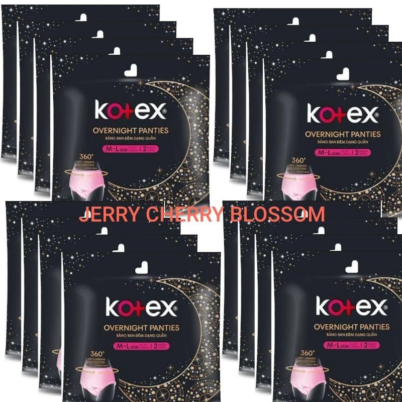 [🎁Quà tặng ngẫu nhiên]1 thùng 16 gói băng vệ sinh dạng quần Kotex Size ML/XL 2 chiếc/gói
