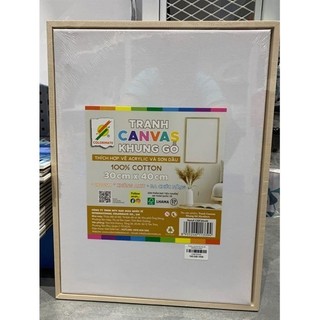 Tranh canvas khung gỗ 30X40cm - COLORMATE