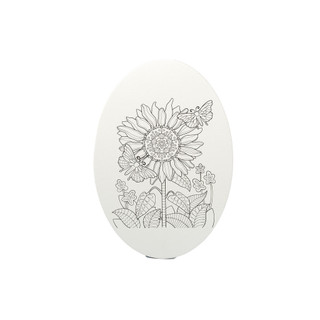 Bảng canvas in oval 20x30cm - COLORMATE