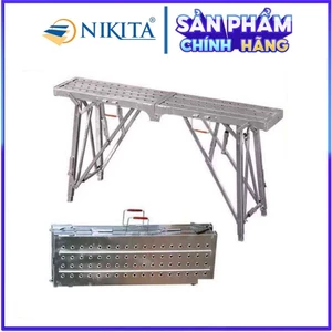 Giàn giáo, Giàn giáo gấp gọn, Chính hãng NIKITA - Có thể thay đổi chiều cao ở các chân - MD02