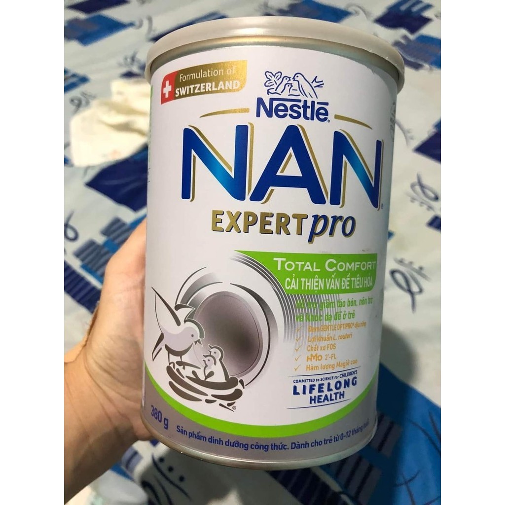3 lon SỮA BỘT NAN EXPERT PRO TOTAL COMFORT 380G | Shopee Việt Nam