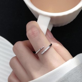 nhẫn bạc ta , dáng hở ai cũng đeo vừa - jena sliver