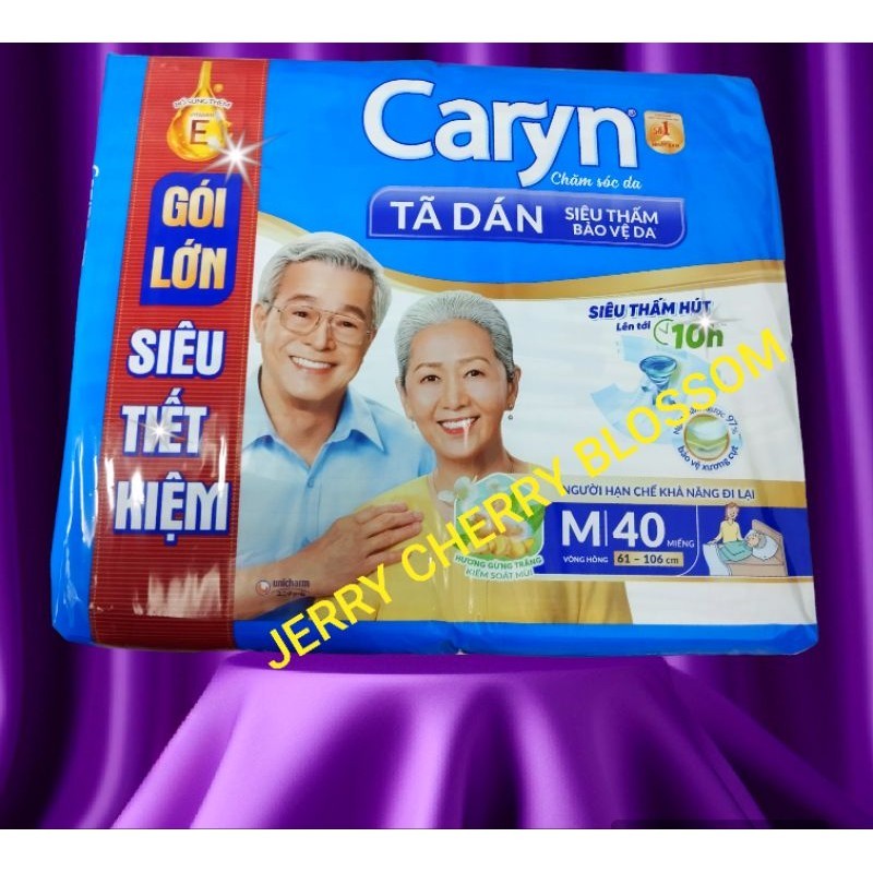 1 TÃ DÁN CARYN MỎNG NHẸ M40/L40 miếng