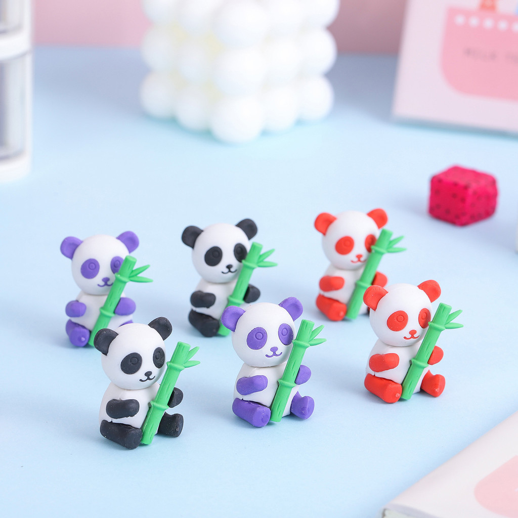 3 Tẩy Gôm Chì Gấu Trúc Ôm Tre
