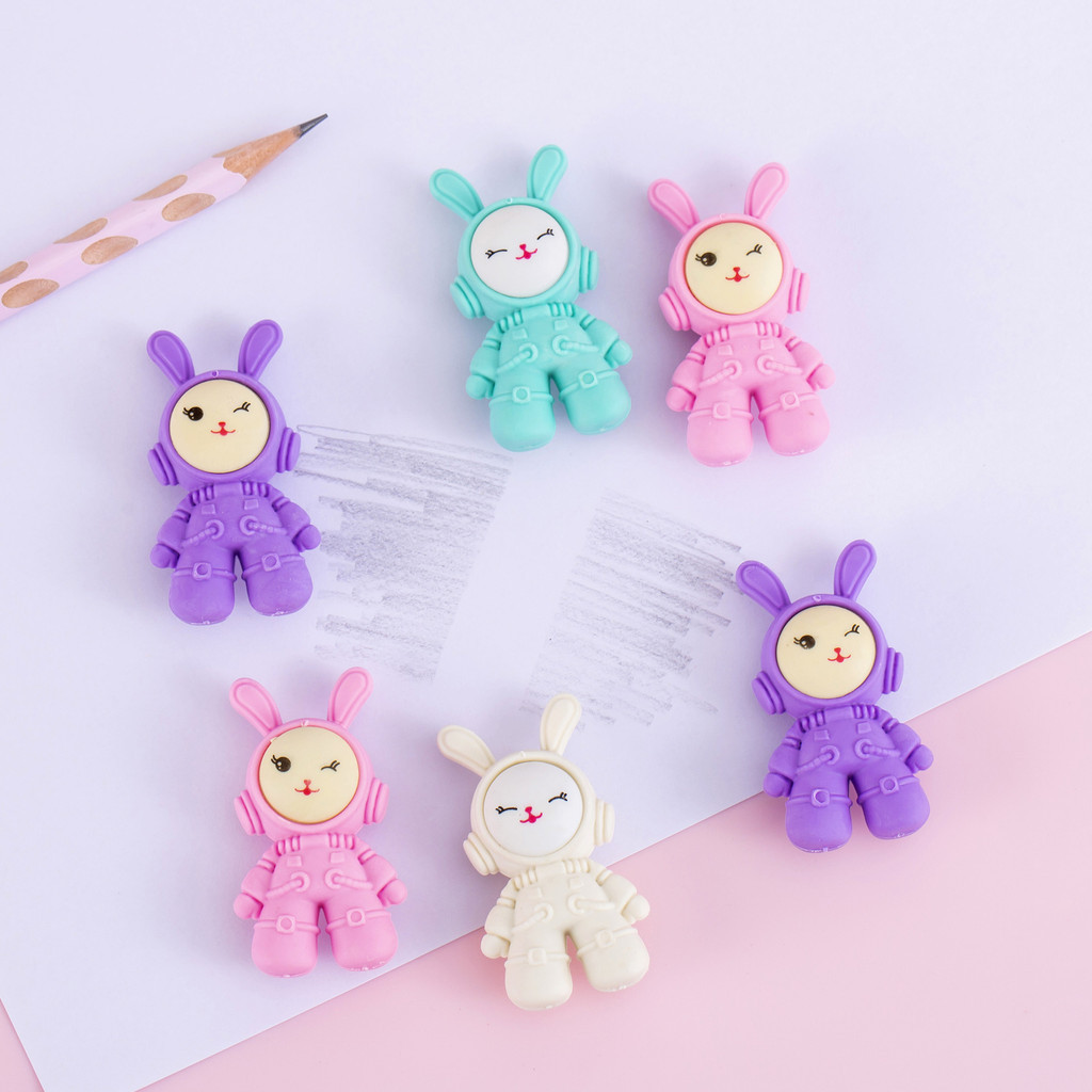 3 Tẩy Gôm Chì Thỏ Phi Hành Gia