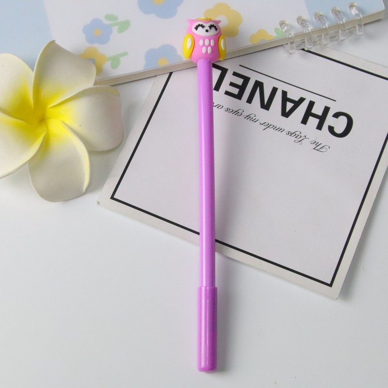 3 Bút Nước Cú Mèo Sắc Màu Dễ Thương