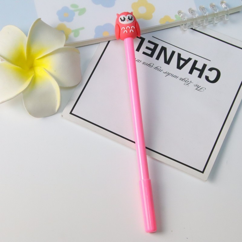 3 Bút Nước Cú Mèo Sắc Màu Dễ Thương
