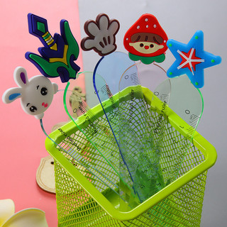 3 Thước Kẻ 3D 12Cm Nhiều Hình Dễ Thương - Thỏ Hồng VPP
