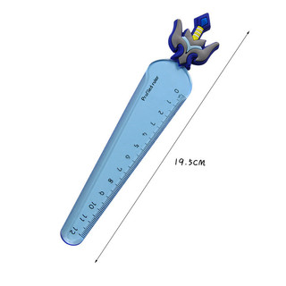 3 Thước Kẻ 3D 12Cm Nhiều Hình Dễ Thương - Thỏ Hồng VPP
