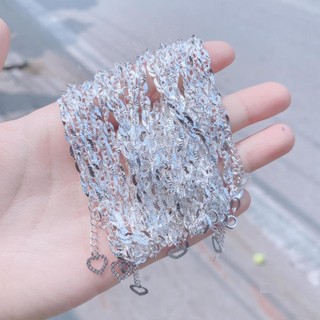 Lắc tay bạc 925 , dáng soắn nhẹ nhàng basic - jena sliver