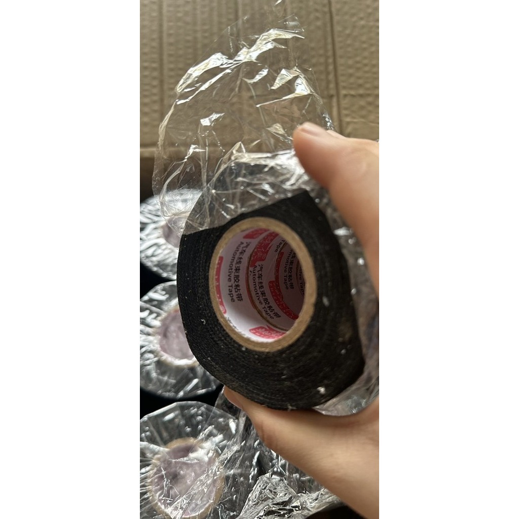 Băng dính vải chịu nhiệt. Băng keo vải khổ rộng 19mm dài 15m.