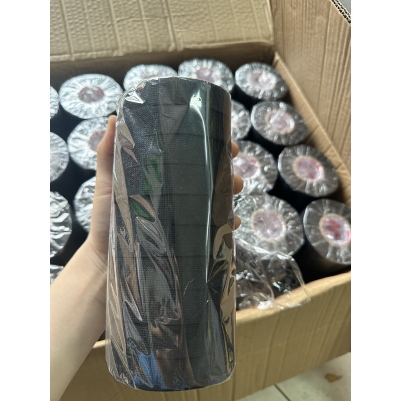 Băng dính vải chịu nhiệt. Băng keo vải khổ rộng 19mm dài 15m.