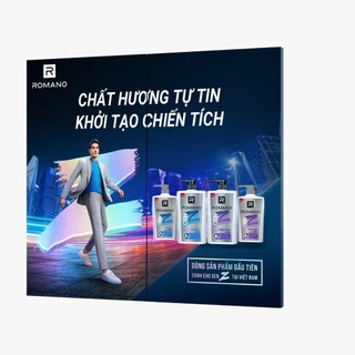[GIFT] Dây dầu gội 2-4 gói Romano Gen Z 5g/gói