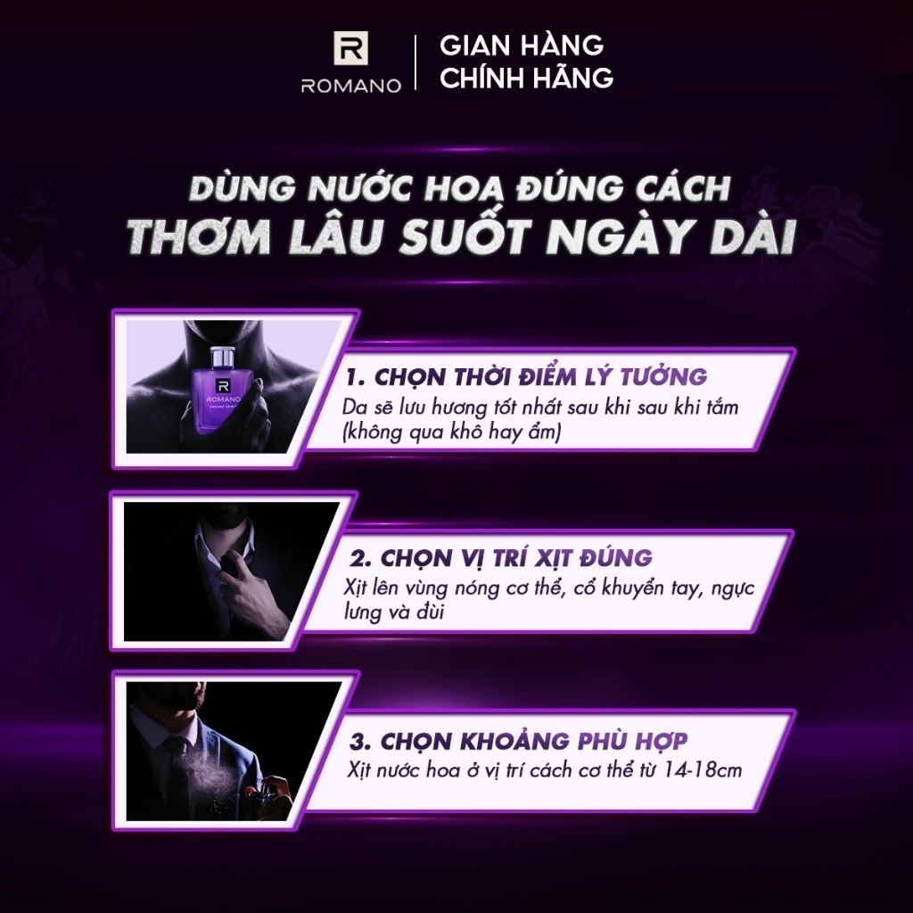 Nước hoa nam Cao Cấp Dành Cho Nam ROMANO EDP URBANE SPIRIT 100ml