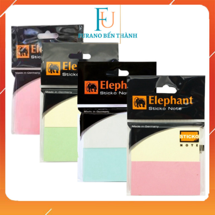 Giấy Note. Giấy ghi chú Elephant Mini Memo 1.5x3inch | Shopee Việt Nam