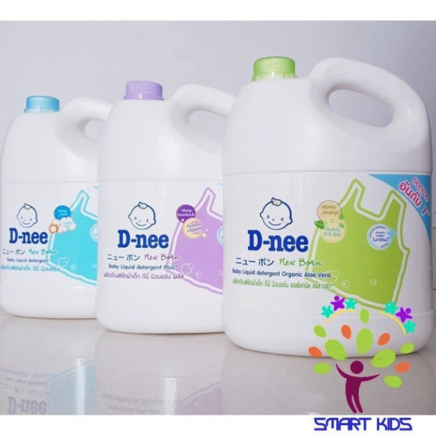 Nước giặt quần áo em bé Dnee 3000ml nước giặt chính hãng thái lan