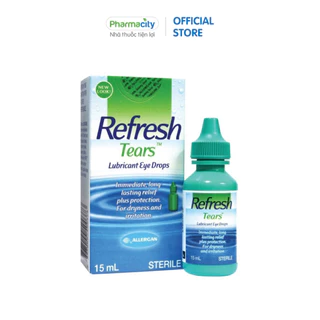 Dung dịch nhỏ mắt Refresh Tears hỗ trợ giảm khô mắt (15ml)