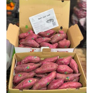 ( JENNY FRUIT ) Thùng  KHOAI LANG NHẬT 3kg lun thùng