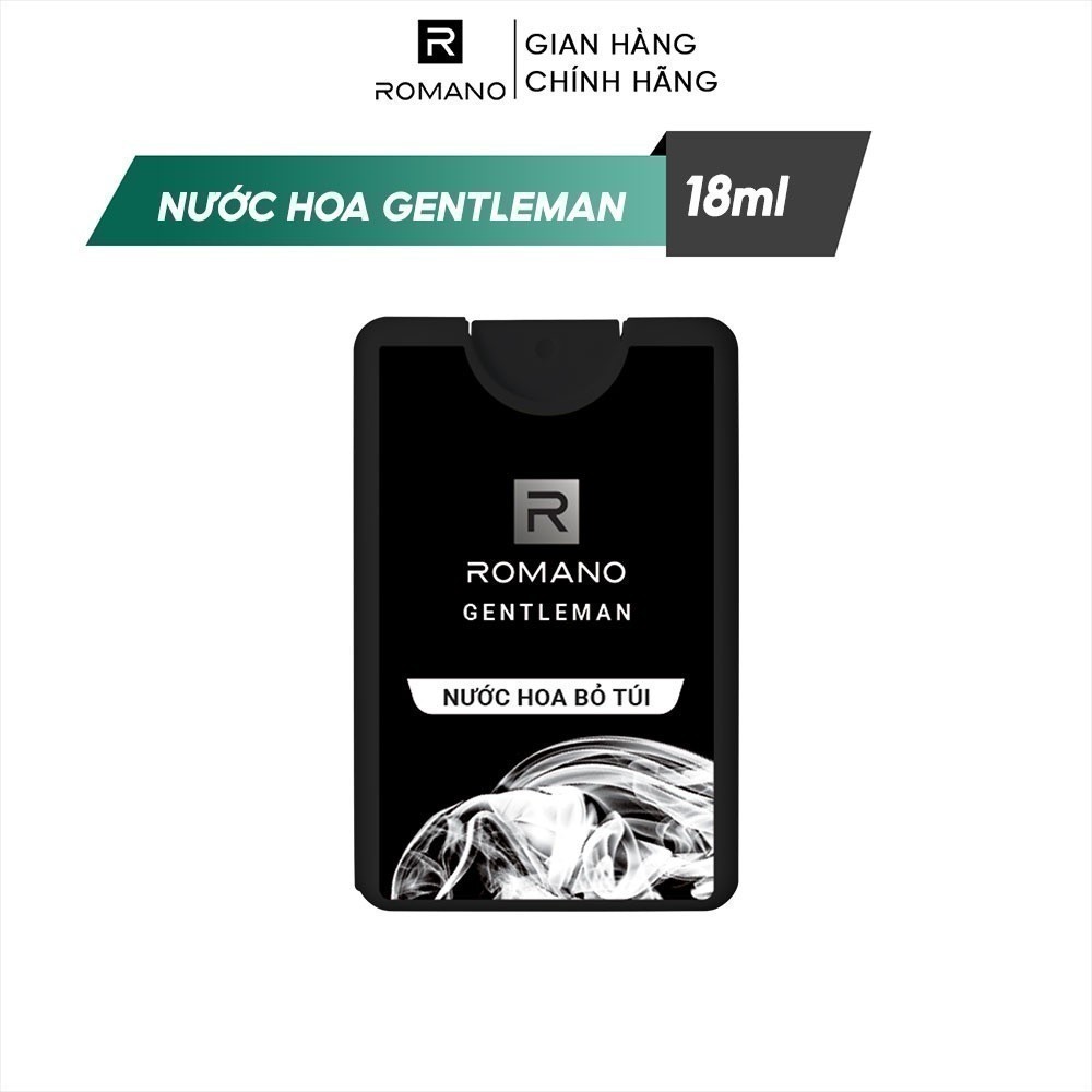 Ảnh Nước hoa nam bỏ túi Romano hương Attitude/Classic/Force/Gentleman 18ml/chai - 4 mùi hương có sẵn 4