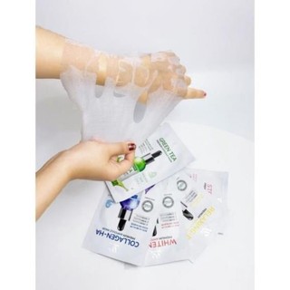 COMBO 10 Mặt nạ trà xanh trắng da giảm dầu Wskin Green Tea Ampoule Mask