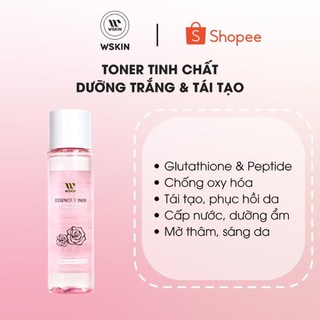 Nước Hoa Hồng Tinh Chất Dưỡng Trắng Da WSKIN Essence Toner 150ml