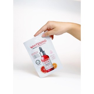 COMBO 10 Mặt nạ làm trắng giảm thâm Wskin whitening premium ampoule mask