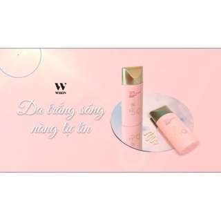 Kem Chống Nắng Nâng Tone Dưỡng Trắng WSKIN Essence Sunscreen SPF50+ PA++++