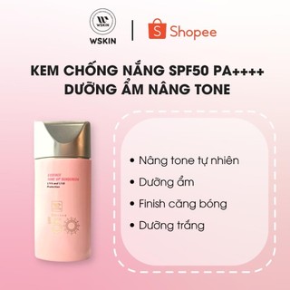 Kem Chống Nắng Nâng Tone Dưỡng Trắng WSKIN Essence Sunscreen SPF50+ PA++++