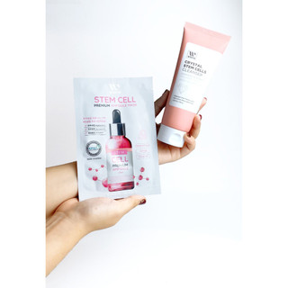 COMBO 10 Mặt nạ tế bào gốc dưỡng trắng chống oxi hóa làm đều da Wskin stem cells