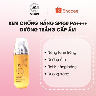Kem Chống Nắng Trắng Da WSKIN Tone Up Niacinamide SPF50/ PA++++