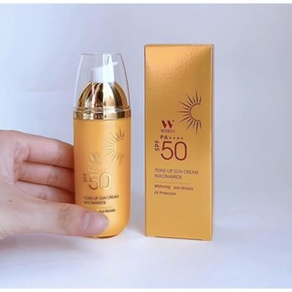 Kem Chống Nắng Trắng Da WSKIN Tone Up Niacinamide SPF50/ PA++++