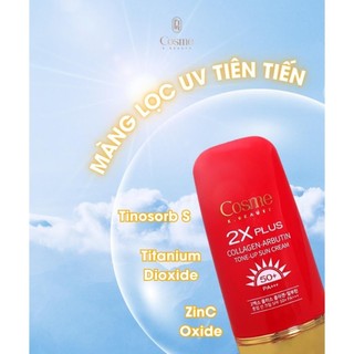 KEM CHỐNG NẮNG COSME 2X PLUS COLLAGEN