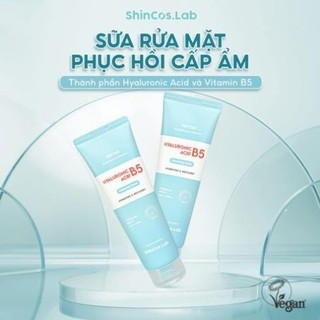 Sữa rửa mặt phục hồi thuần chay SHINCOS.LAB HA B5