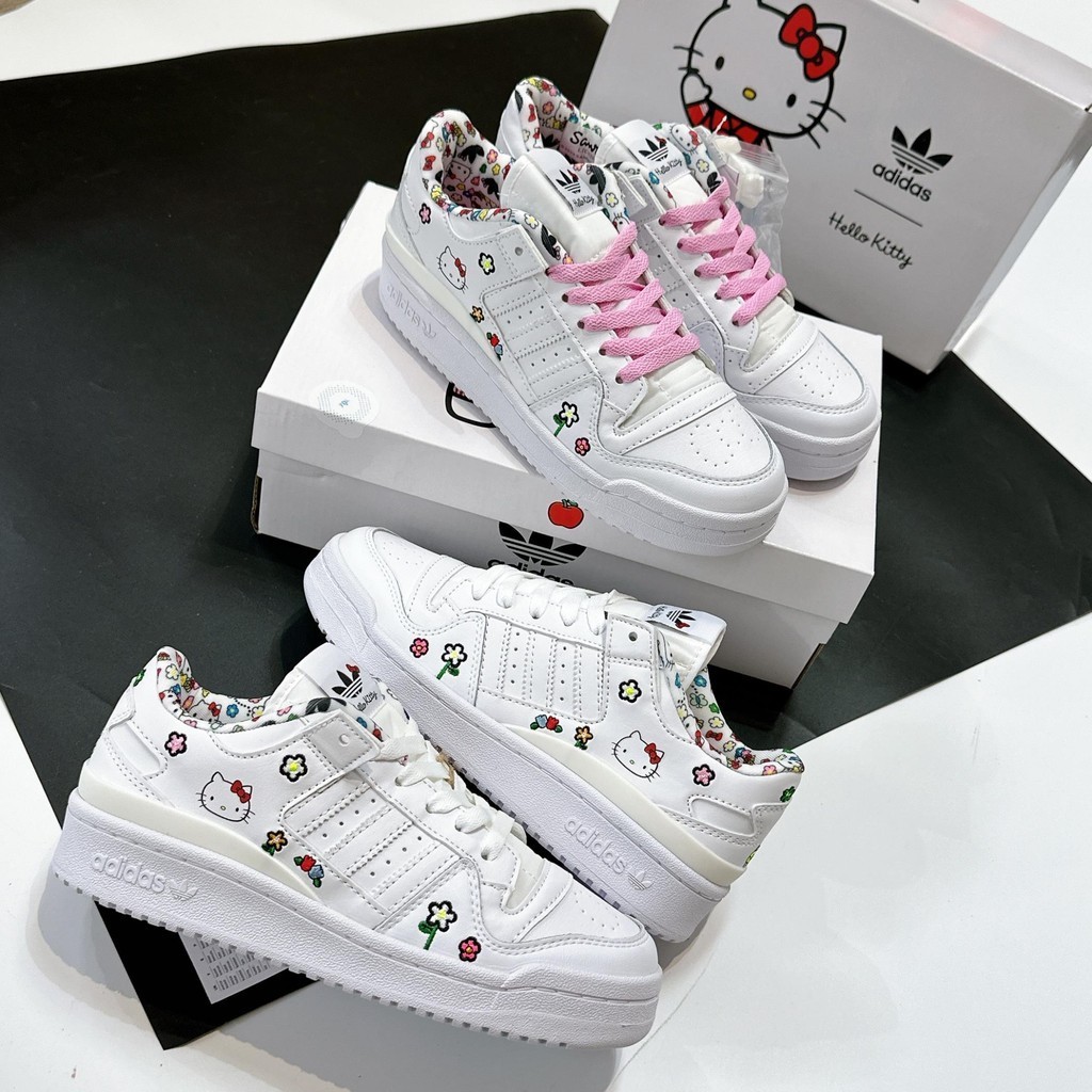 GIÀY THỂ THAO NỮ ADIDAS ORIGINALS FORUM ‘HELLO KITTY’ ‘WHITE’,SÒ HELLO ...